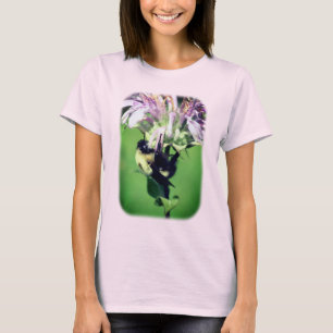 Bumble Bee On Bee Balm Nature T-Shirt