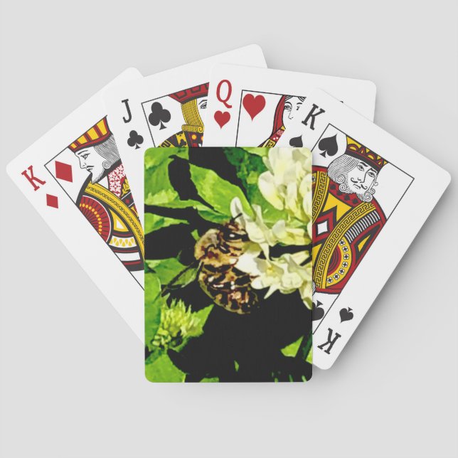 Bumble Bee Playing Cards (Back)