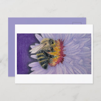 Bumble Bee Sketch Print Postcard
