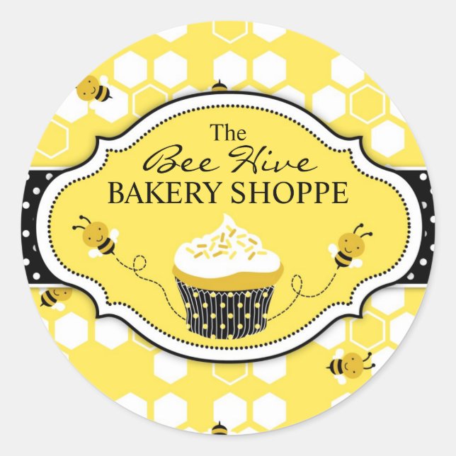 Bumble Bee Sticker RBIZ (Front)