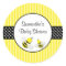 Bumble Bee Striped Polka Dots Baby Shower
