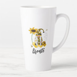 Bumble Bee Sunflower Personalised Gnome Mug