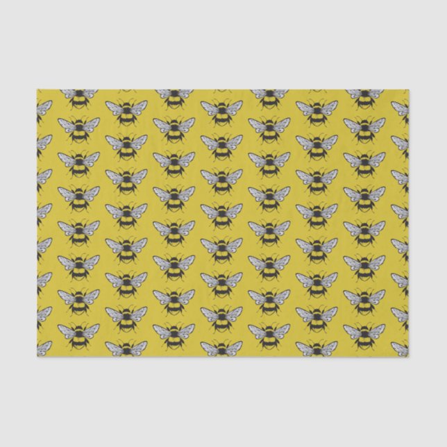 Bumble Bee   Tissue Paper (Front)