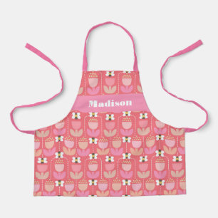 Bumble Bee & Tulips Apron