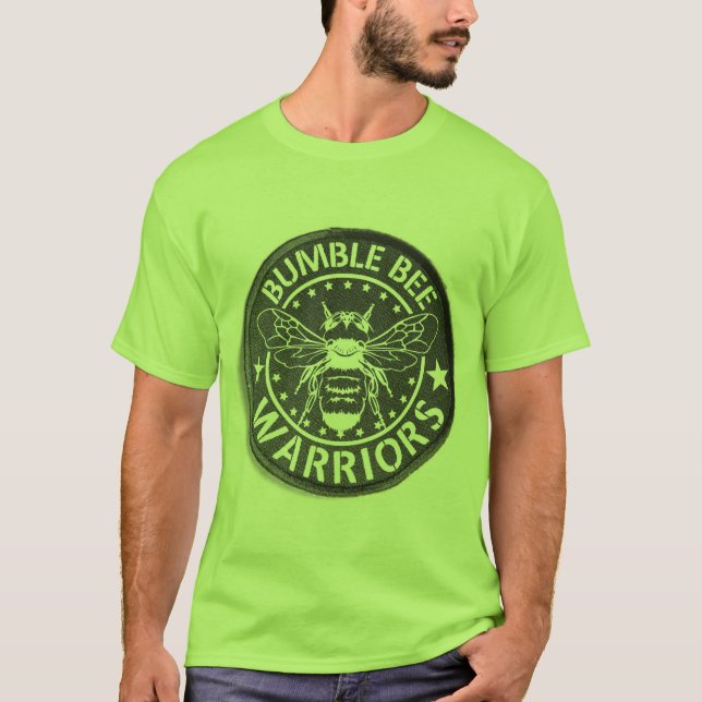 Bumble Bee WARRIORS Men's Tee Shirt (Front)