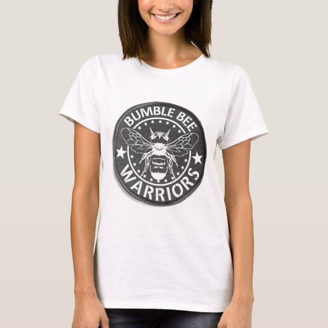Bumble Bee WARRIORS Women's Slouchy Tee Shirt (Front)
