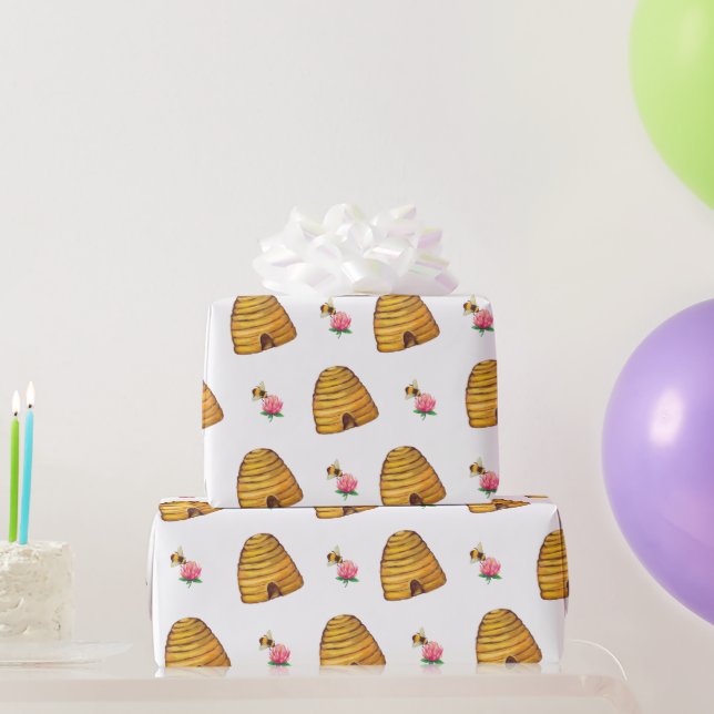Bumble Bee Wrapping Paper (Party Gifts)