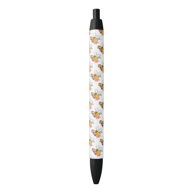 Bumble Bee's Black Ink Pen (Front Vertical)