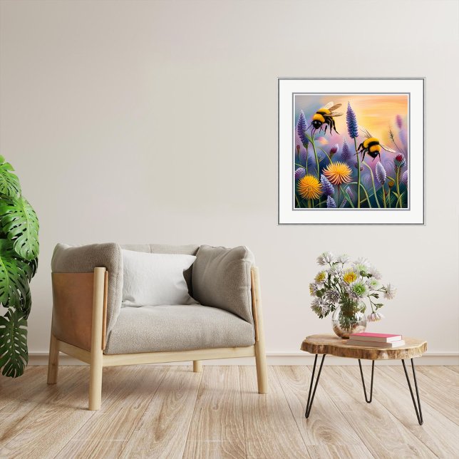 Bumble Bees Flying Art Print (Bumble Bees Flying
Art: Roger Smith)