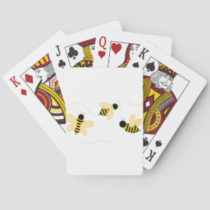 Bumble Bees Playing Cards