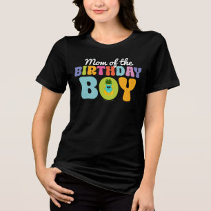 Bumble Nums Summer Birthday Mum Tri-Blend Shirt