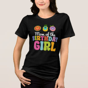 Bumble Nums Summer Birthday Mum Tri-Blend Shirt