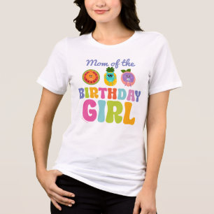 Bumble Nums Summer Birthday Mum Tri-Blend Shirt
