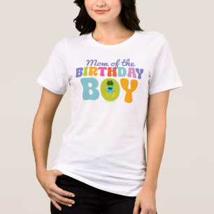 Bumble Nums Summer Birthday Mum Tri-Blend Shirt