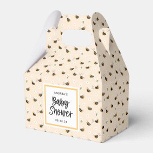 Bumblebee Baby Shower Favour Box