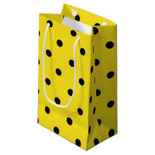 Bumblebee Black Spots Yellow Cute Bumble Bee Small Gift Bag