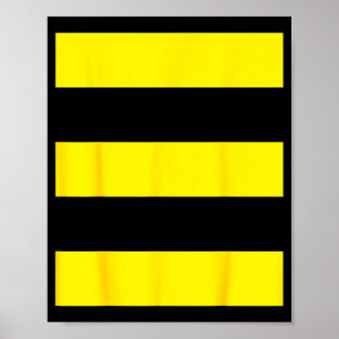 Bumblebee Costume Shirt Great Halloween Christmas Poster