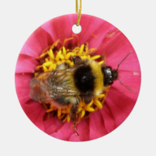 Bumblebee Custom Birthday Ceramic Tree Decoration