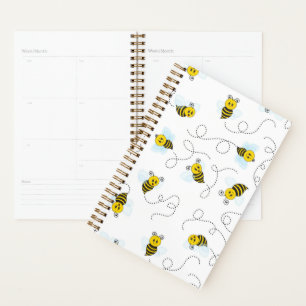 Bumblebee Flying Yellow Black Bumble Bee Planner