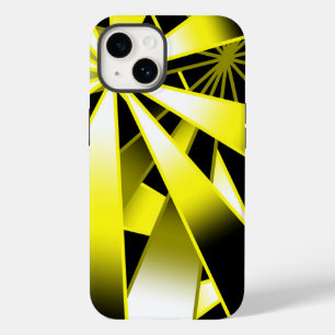 Bumblebee Gradient Colour Fill Perspective Drawing Case-Mate iPhone 14 Case