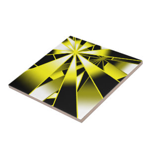 Bumblebee Gradient Colour Fill Perspective Drawing Tile