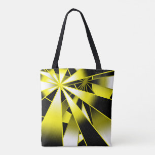 Bumblebee Gradient Colour Fill Perspective Drawing Tote Bag