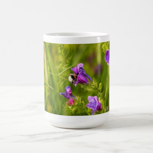Bumblebee in Bloom Coffee Mug (Center)