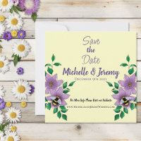 Bumblebee Lavender Flowers Yellow