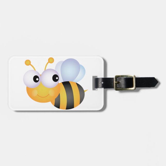 Bumblebee Luggage Tags (Front Horizontal)