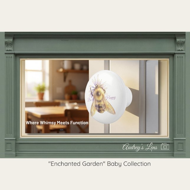 Bumblebee Nursery Knob | Nature Drawer Pull (Creator Uploaded)