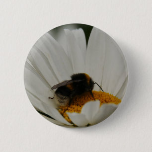 Bumblebee on Flower Badge
