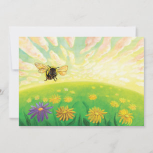 Bumblebee on the Horizon Invitation