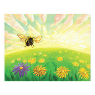 Bumblebee on the Horizon   Photo Print