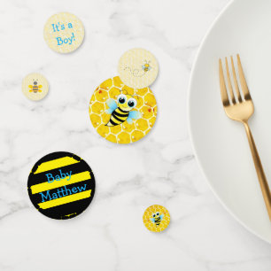 Bumblebee Personalised Baby Shower Confetti