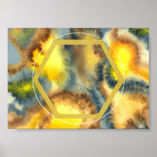 Bumblebee poster / crystalgrid template