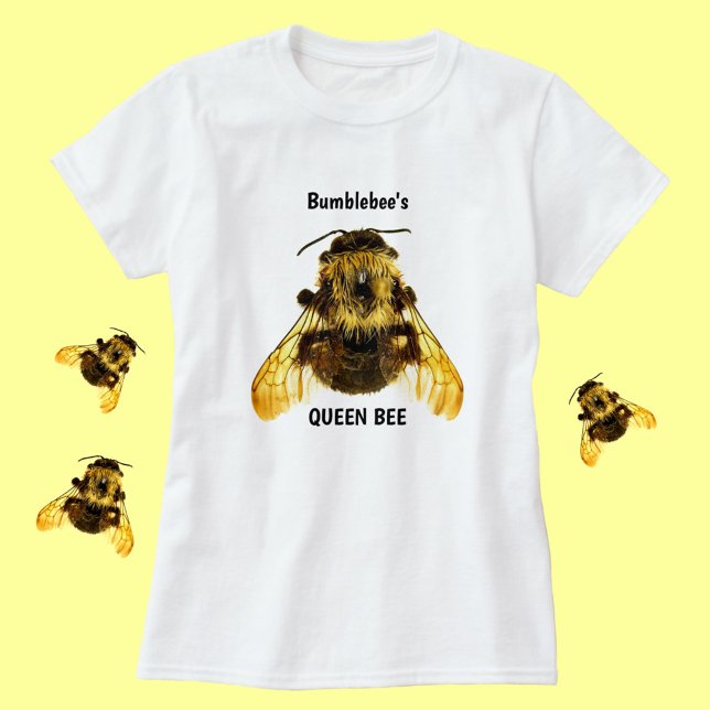 BumbleBee Queen Bee photographic T-Shirt (Creator Uploaded)