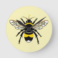Bumblebee - round clock