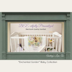 Bumblebee Sherpa Baby Blanket   Nature Gift