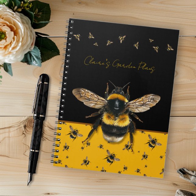 Bumblebees Personalized Gardening Journal (Creator Uploaded)