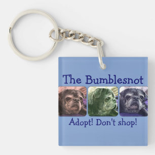 Bumblesnot keychain: Colour Me Bumble Key Ring
