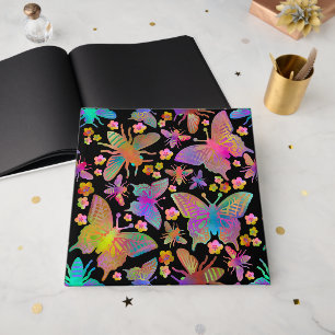 Bumbling Butterflies on Pitch Guest Book