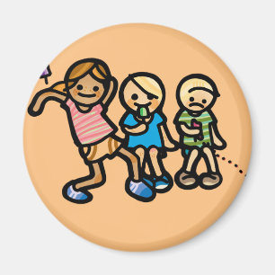 bummin' around button. magnet