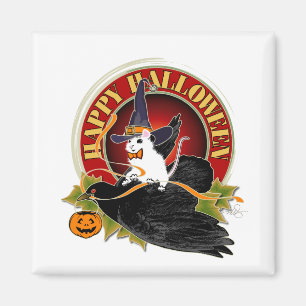 Bump In The Night Halloween Magnet