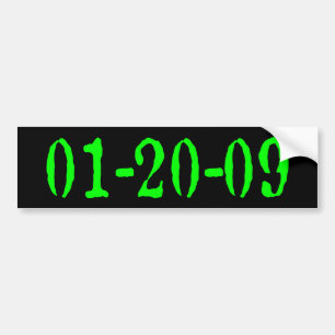 BUMPER 012009 STICKER