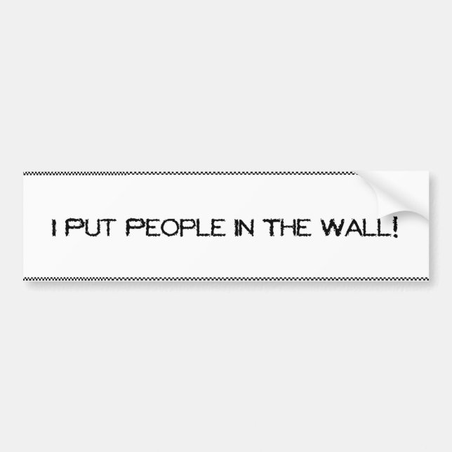Bumper People Sticker (Front)
