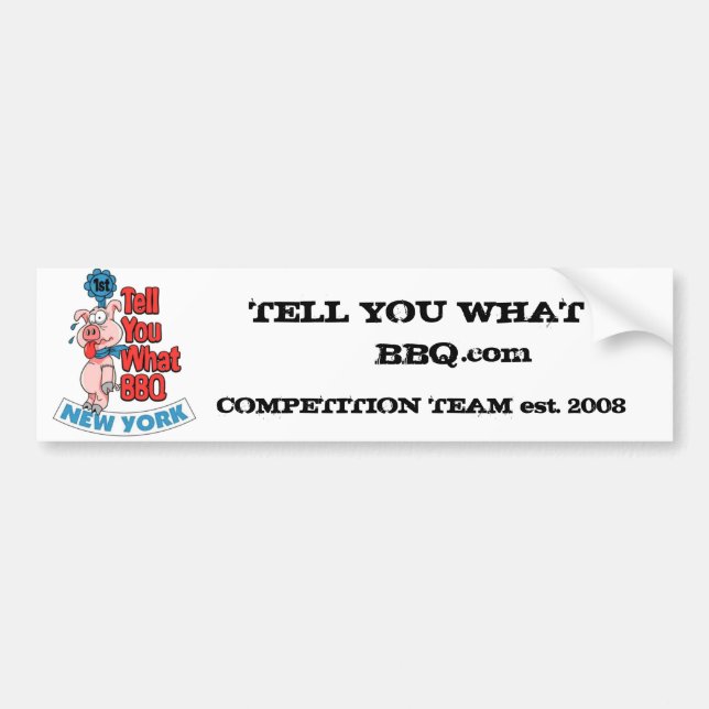 bumper sticker (Front)