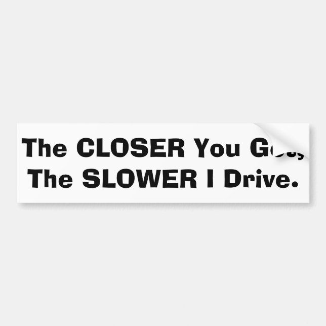 Bumper Sticker (Front)