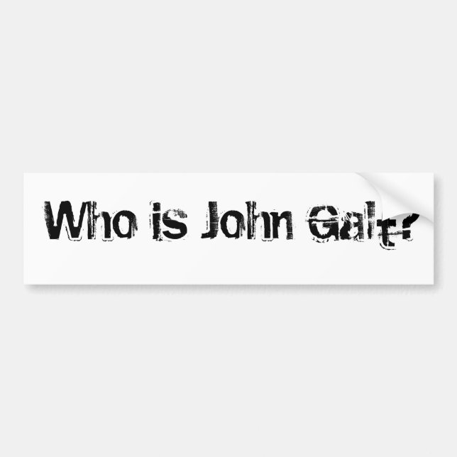? BUMPER STICKER (Front)