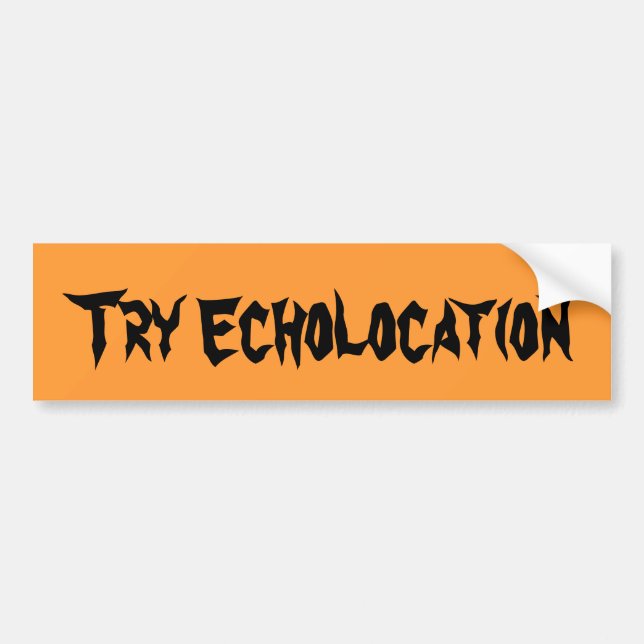 Bumper sticker (Front)