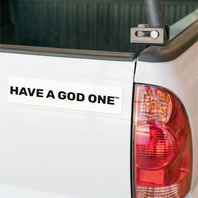 Bumper Sticker (On Truck)